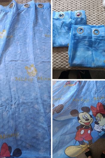 Rideaux mickey minnie