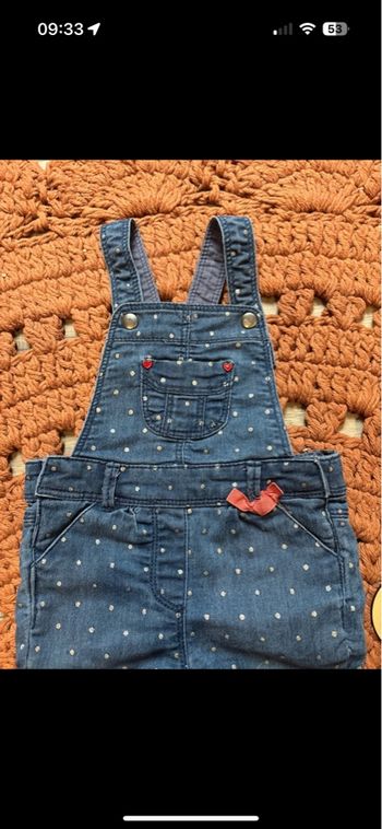 Salopette en jean 🩵