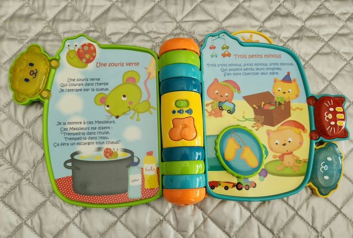 Livre comptines vtech mon super livre enchanté - photo numéro 6