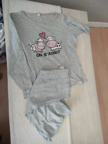 Pyjama vache mouton 34 14 ans