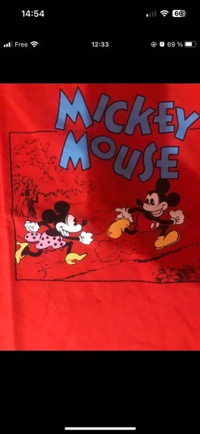 zara disney tee shirt manches courtes mickey - photo numéro 4