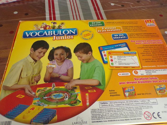 Jeu Vocabulon junior Larousse - photo numéro 4