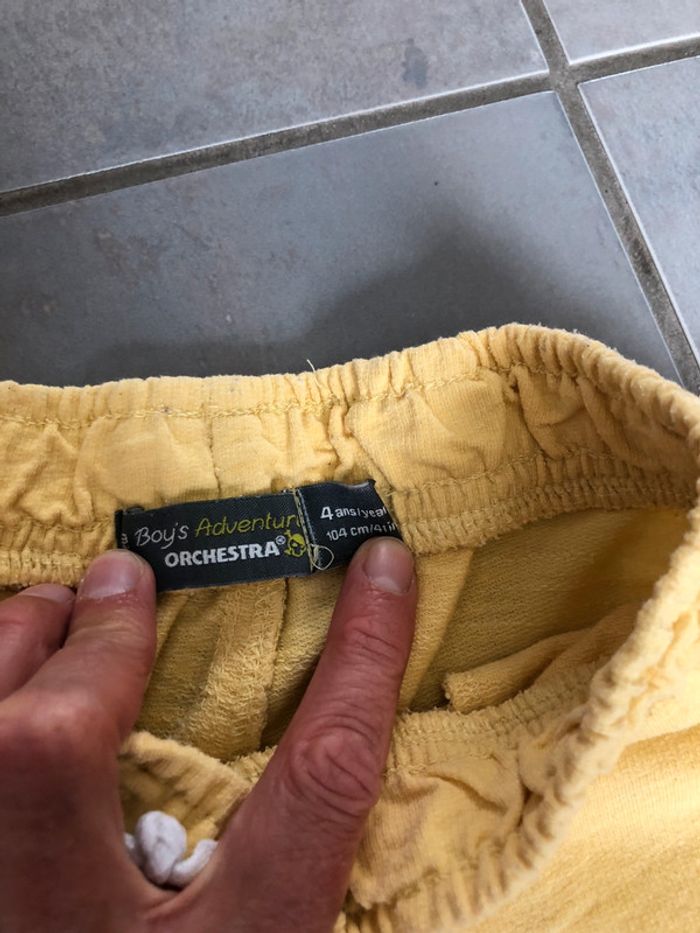 Short coton Orchestra 4 ans 100% coton - photo numéro 3