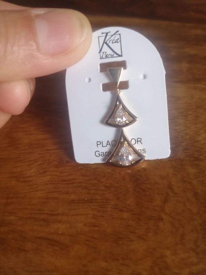 Parure plaqué or - photo numéro 2