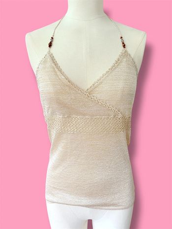 Haut crochet été dos nu