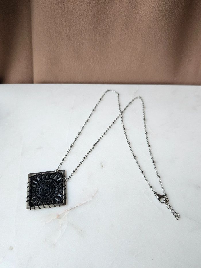 🔅 collier crochet