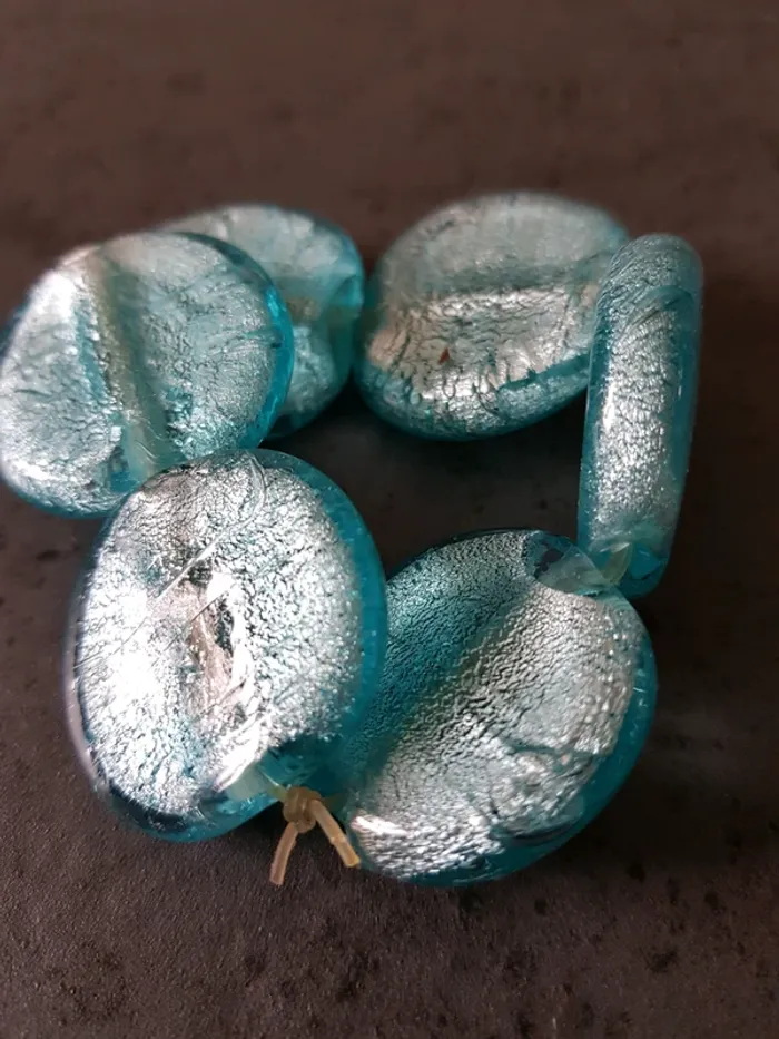 Bracelet bleu - photo numéro 4