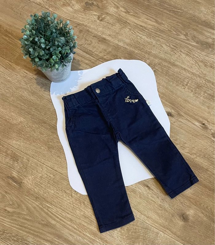 Pantalons bleu marine