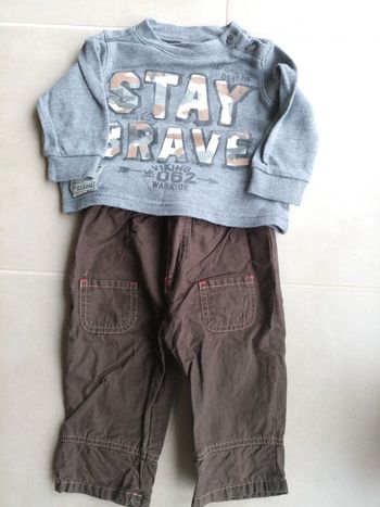 Ensemble pantalon polo