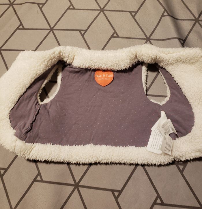 Gilet sans manches fourrure 1 mois - photo numéro 2