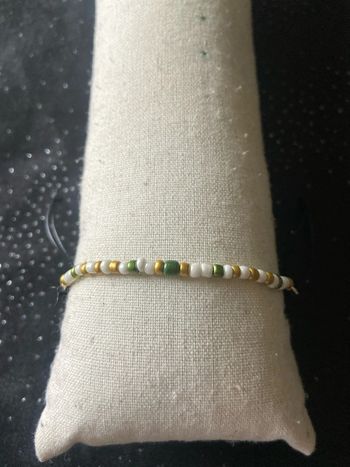 Bracelet vert doré 2025