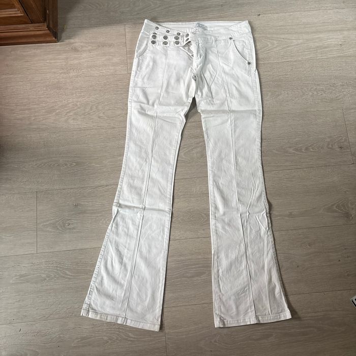 Pantalon femme blanc - photo numéro 5