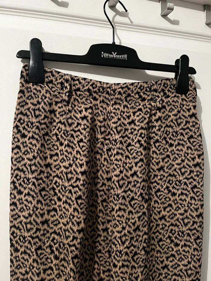 Ensemble veste et pantalon léopard, taille L - photo numéro 7