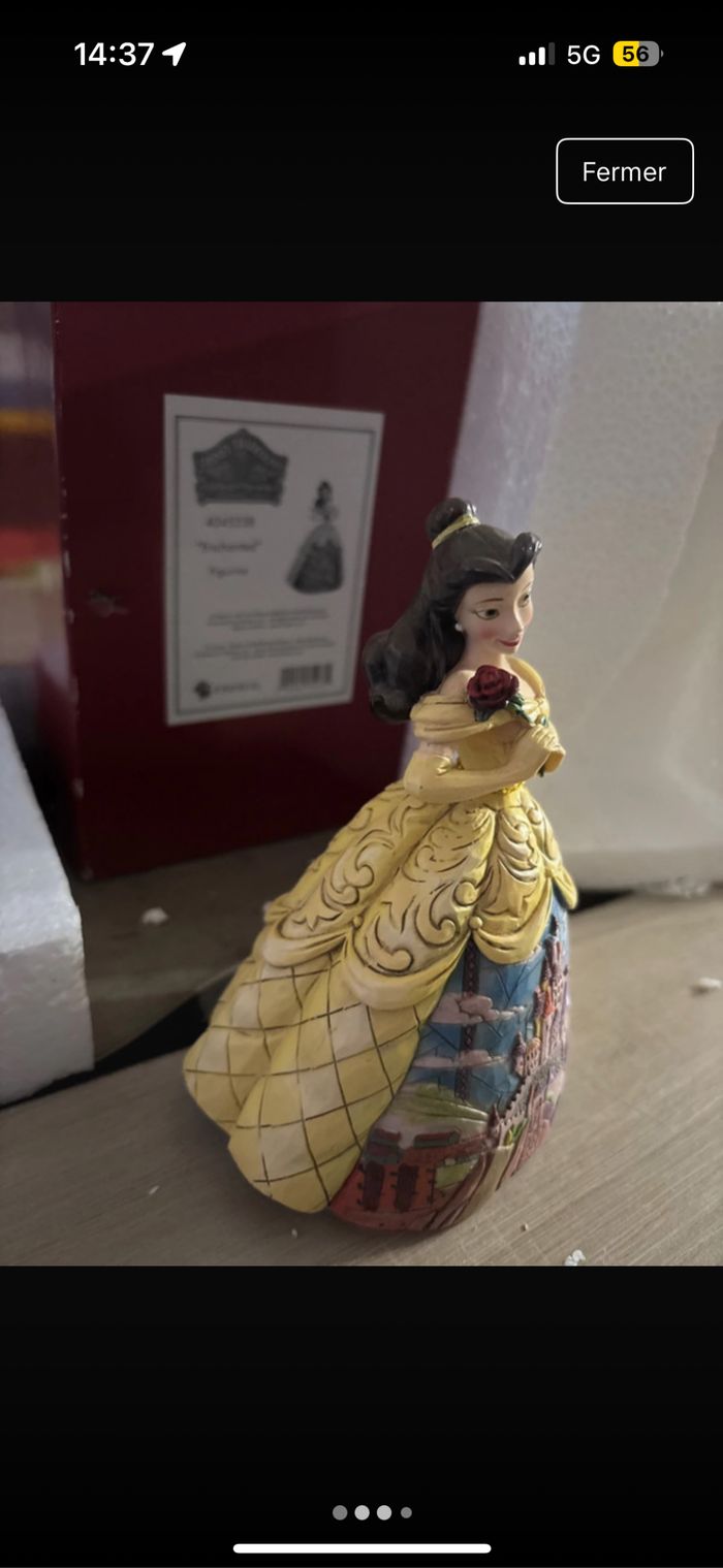 Figurine belle et la bête - photo numéro 3
