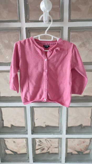 Gillet Kiabi fille 18 mois