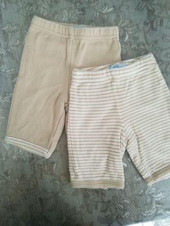 Lot de 2 pantalons vertbaudet 1 mois garçon