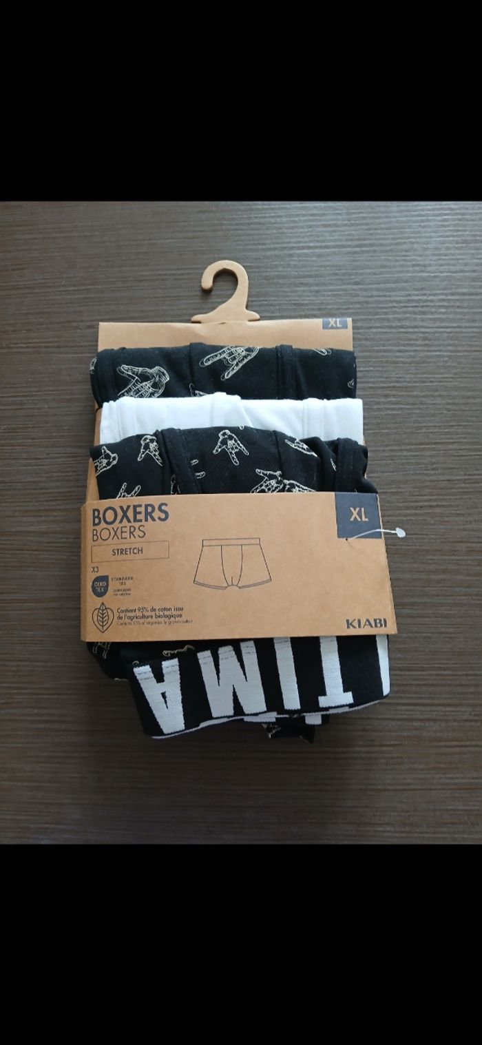Lot de 3 boxers homme XL