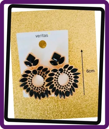 Superbes boucles d’oreilles fantaisie Veritas