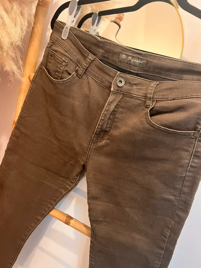 Jeans pantalon kaki - photo numéro 2