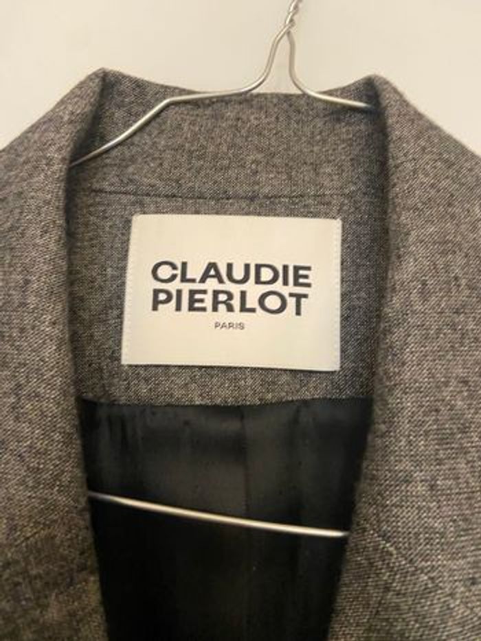 Ensemble tailleur gris chiné laine 40 - photo numéro 4