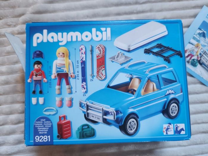 Playmobil 9281 – 4×4 Voiture de montagne ✨ Boîte & notice - photo numéro 8