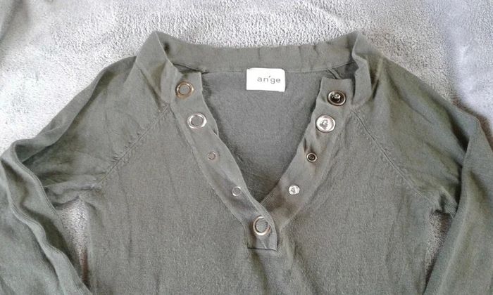 Pull kaki ange taille 1 - photo numéro 2