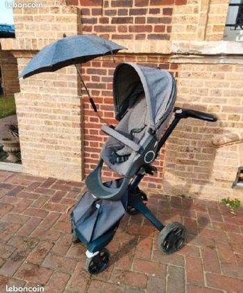 Poussette STOKKE Xplory V6 gris chiné