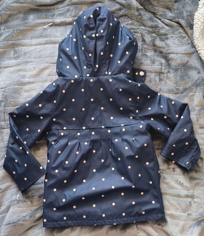 Parka anti-pluie fille 6 ans - photo numéro 2