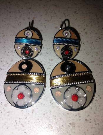 Jolies boucles d'oreilles fantaisie femme