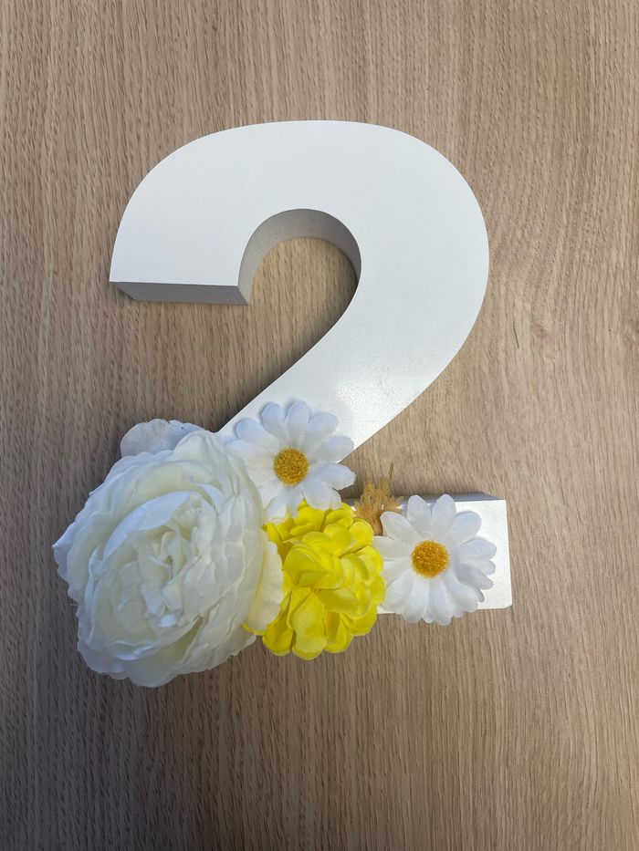 Chiffre 2 décoratif