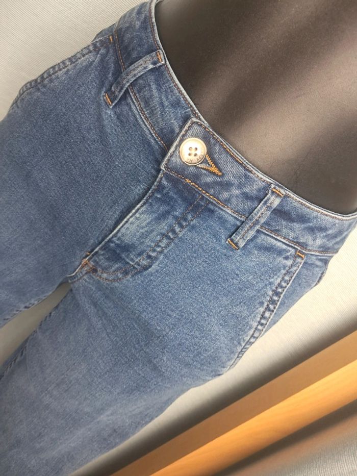 Happy jean taille haute jambe large T.36 - photo numéro 3