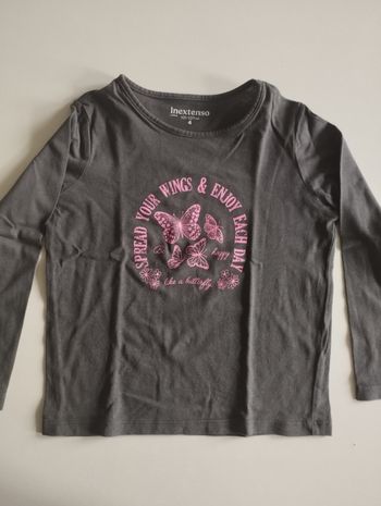 Tee shirt manches longues fille 4 ans