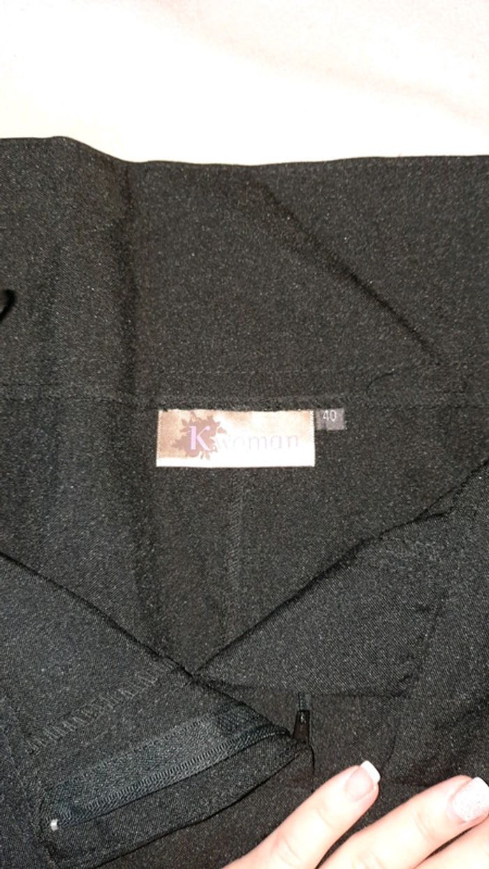 Pantacourt noir - photo numéro 3