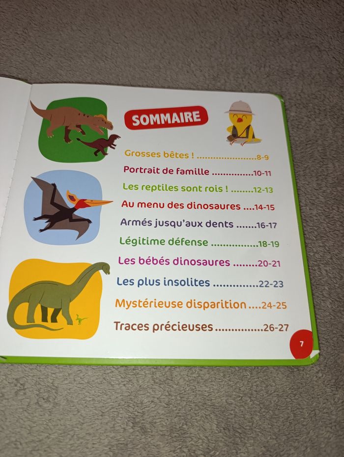 Livre Les dinausores - photo numéro 3
