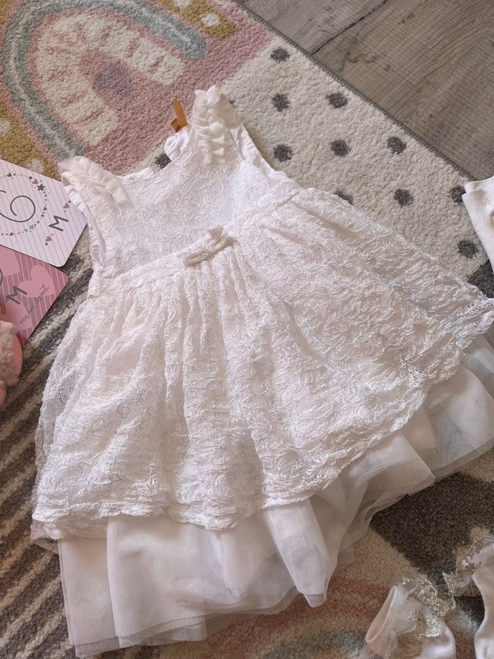 Robe cérémonie blanche - photo numéro 4