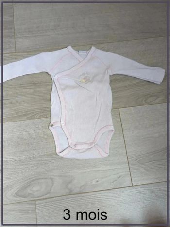 Body manches longues 3 mois