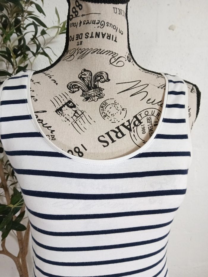 🖤🤍 Débardeur basique rayé noir et blanc – H&M - photo numéro 9