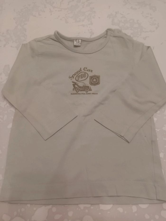 Lot 6 t-shirts Garçon 2ans Manches longues Très bon état Ikks - photo numéro 11