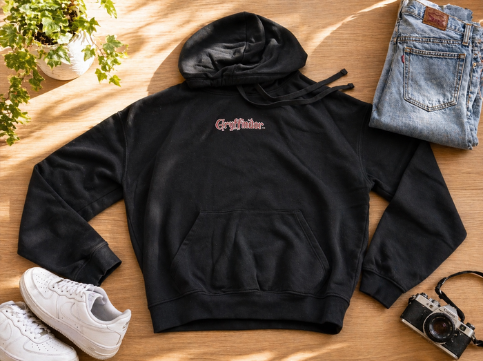 Sweat à capuche Harry Potter Gryffondor noir XS – Bon état - photo numéro 1