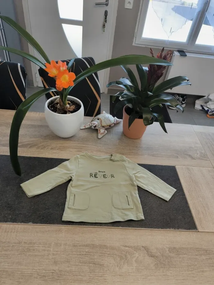 Tee-shirt garçon ml 6 mois Tao
