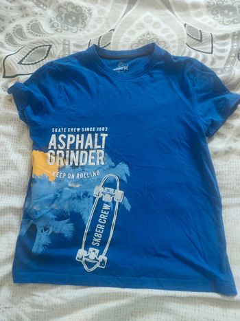 Tee shirt 10/12 ans skate