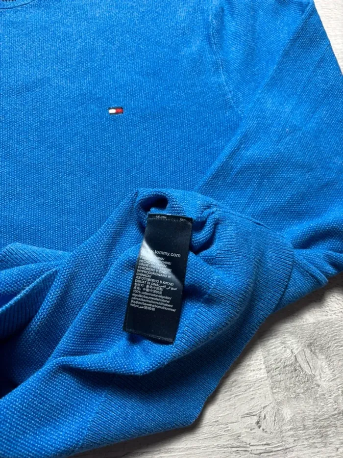 Pull Tommy Hilfiger - Bleu - Taille M - photo numéro 5