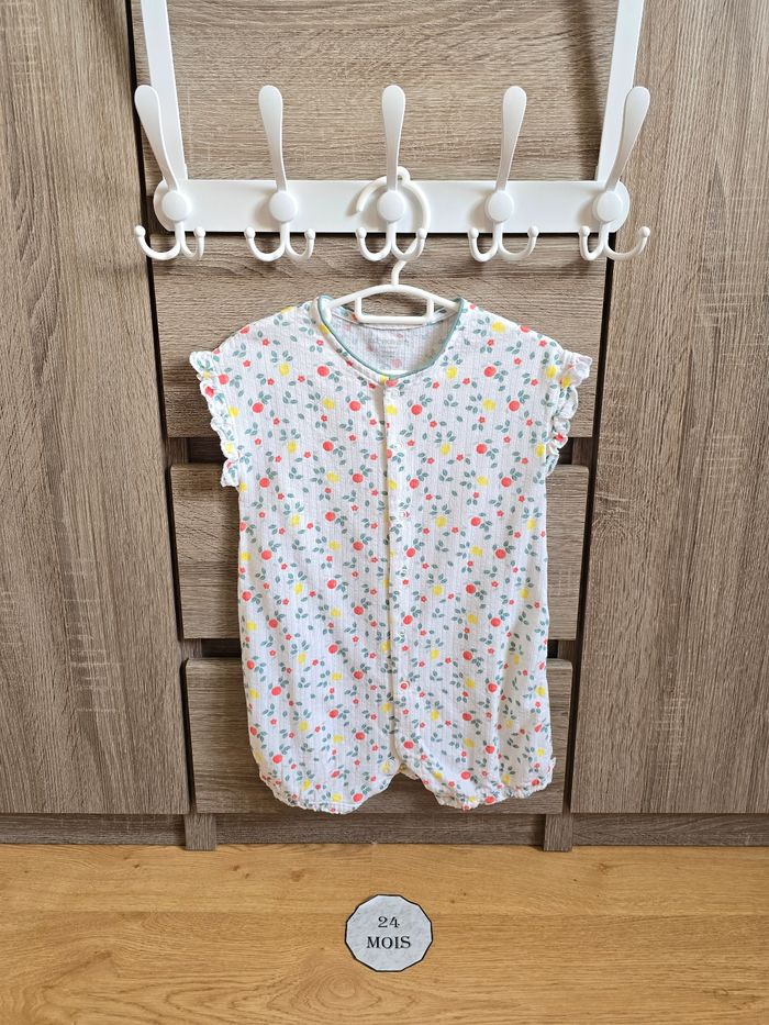 Vêtement Bébé Fille - Combishort - Obaibi - 23 mois 86 cm