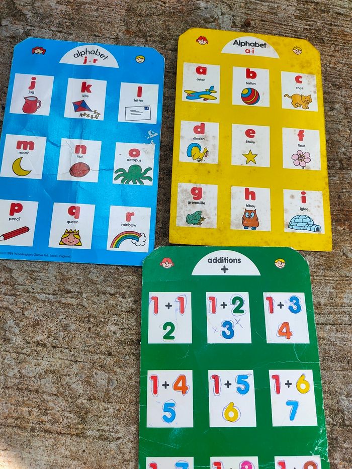 Jeu bilingue vintage Chut j'apprends - Ma petite école - photo numéro 6