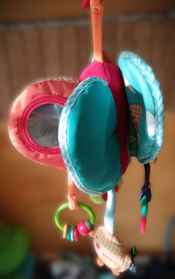 Jouet Coeur d'Eveil Ouatoo à Suspendre