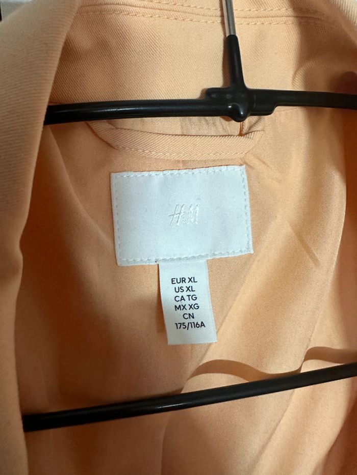 H&M - Blazer/Veste de tailleur orange - photo numéro 3