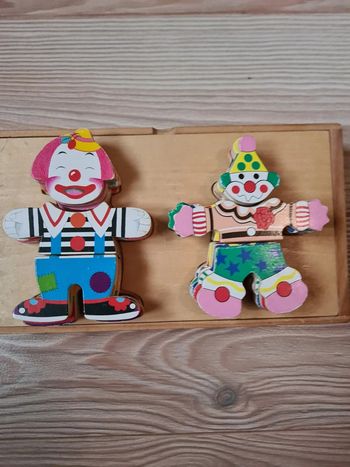 Puzzle en bois Les Clows