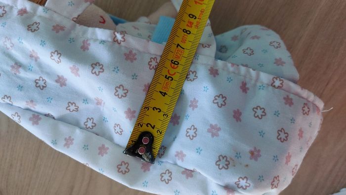 Poupée avec couffin en tissu - photo numéro 9