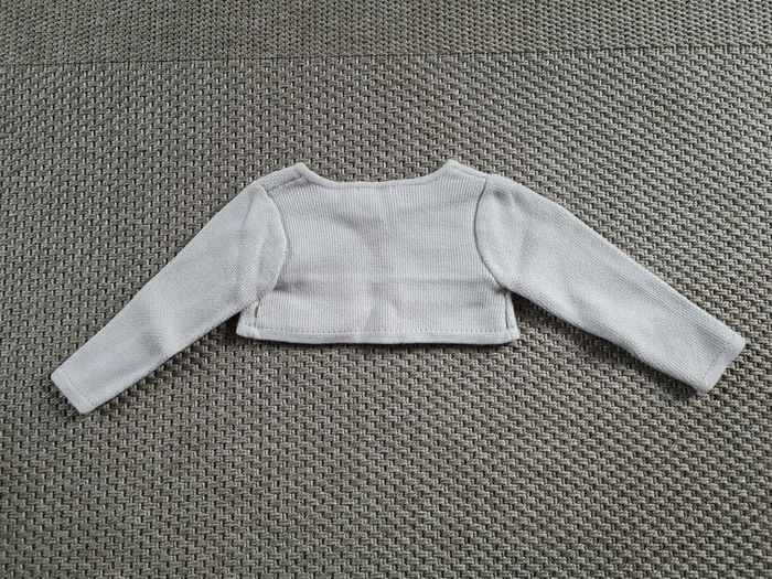 Boléro court blanc fille - 18 mois - photo numéro 5
