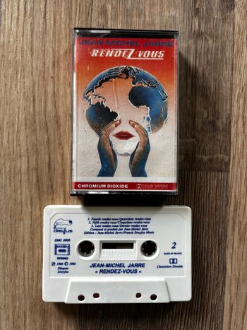 Cassette audio Jean Michel Jarre Rendez-vous